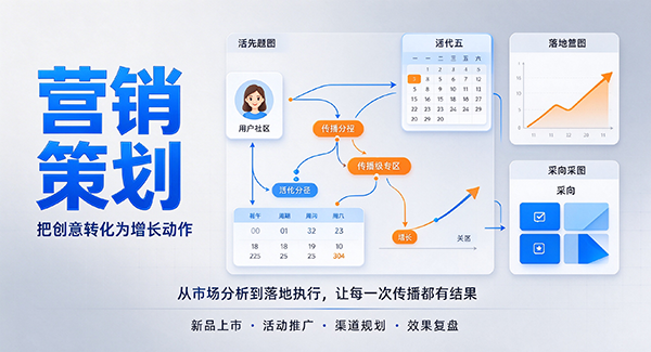钱塘区营销策划